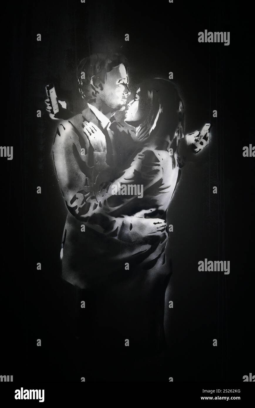 Museo World of Bansky, Parigi, Francia, Europa Foto Stock