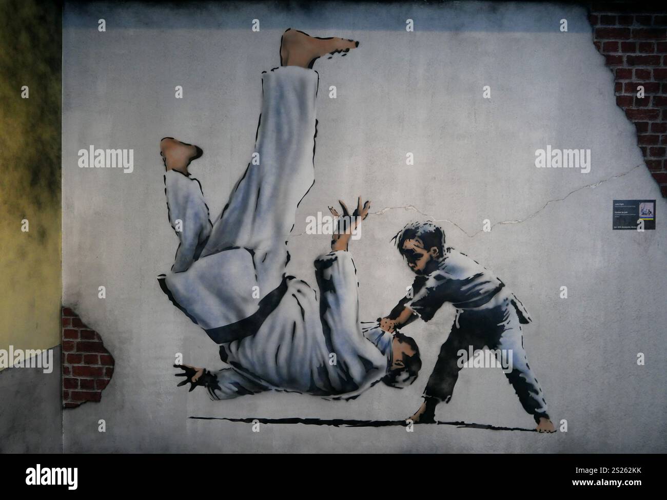 Museo World of Bansky, Parigi, Francia, Europa Foto Stock