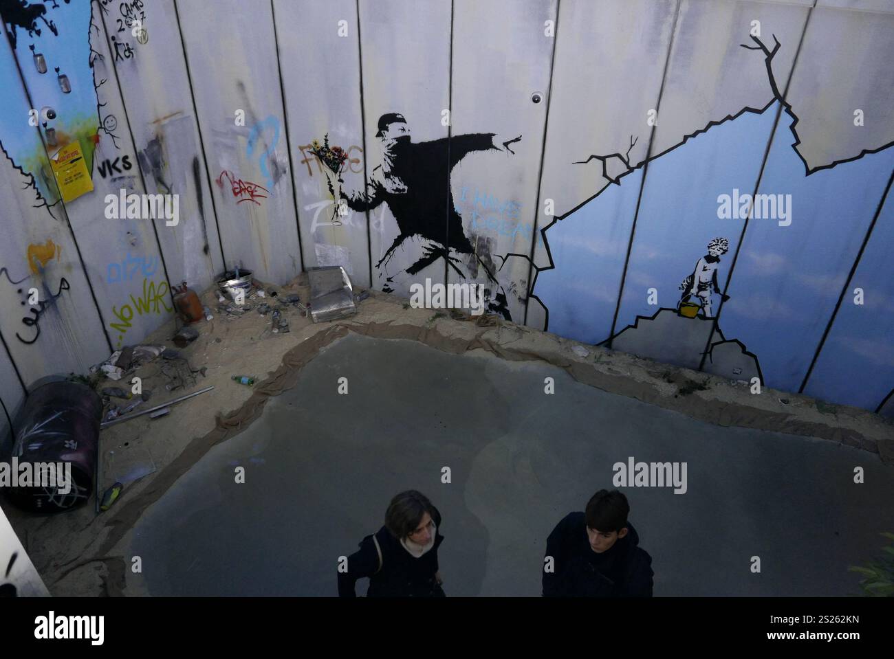 Museo World of Bansky, Parigi, Francia, Europa Foto Stock