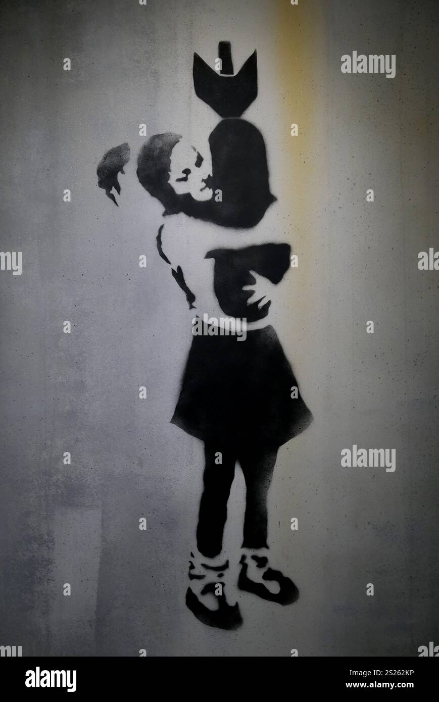 Museo World of Bansky, Parigi, Francia, Europa Foto Stock