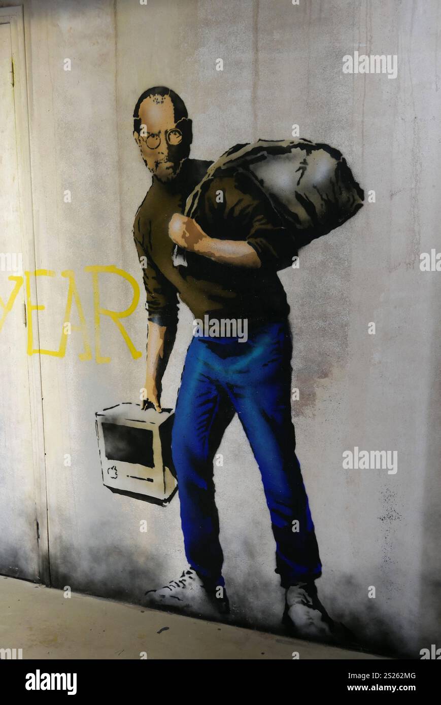 Museo World of Bansky, Parigi, Francia, Europa Foto Stock