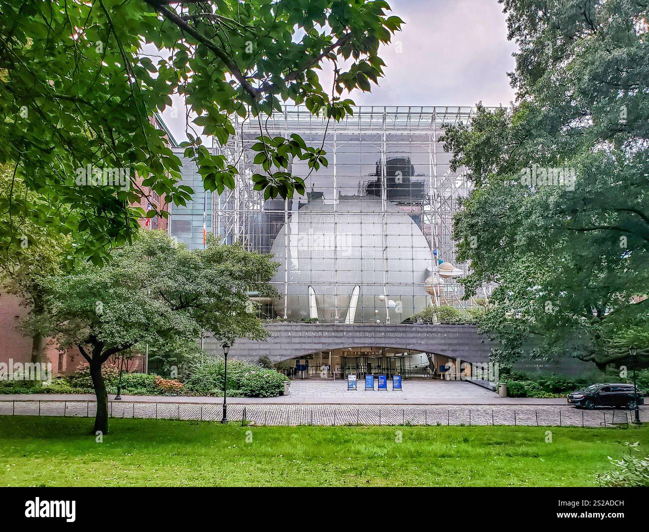 Rose Center for Earth and Space al Museo americano di storia naturale Foto Stock
