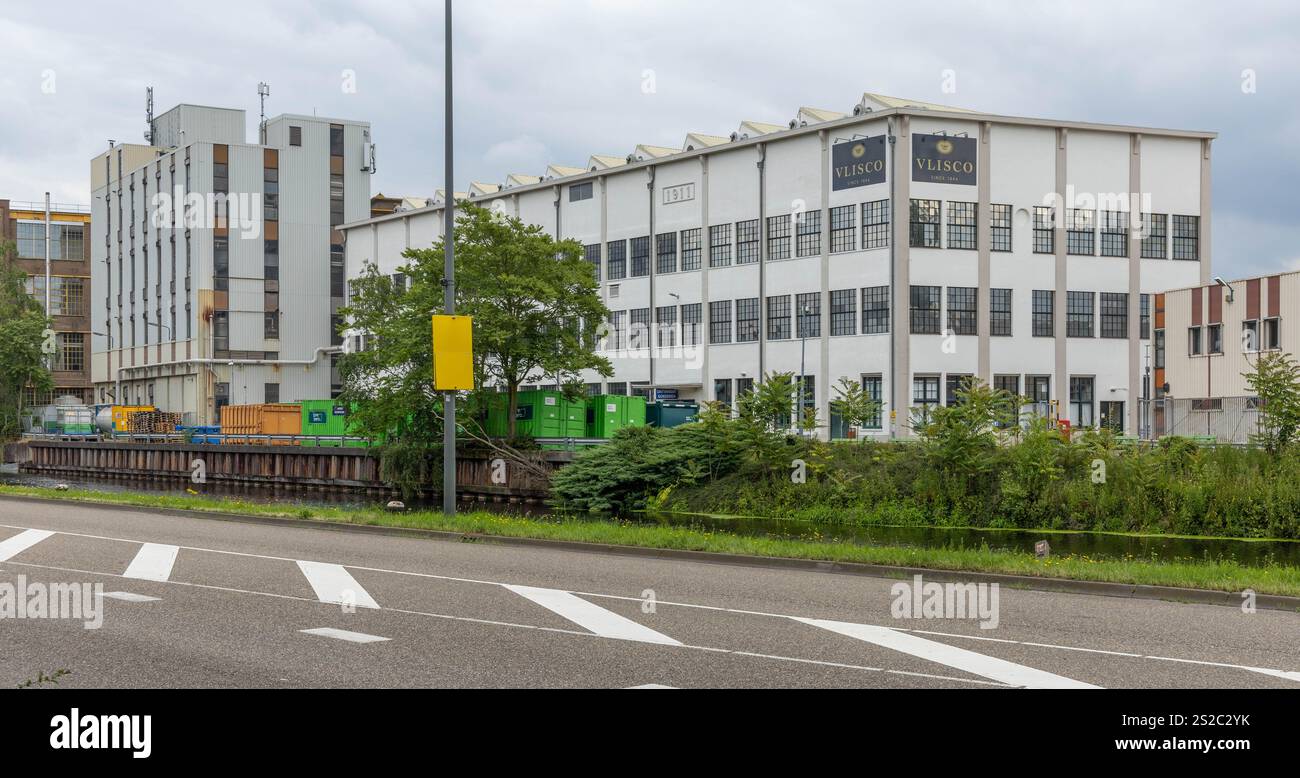 Helmond, Paesi Bassi. 30 giugno 2024. Vlisco Old Factory. Vlisco è un'azienda olandese di stampa tessile e un marchio olandese che progetta e produce Foto Stock