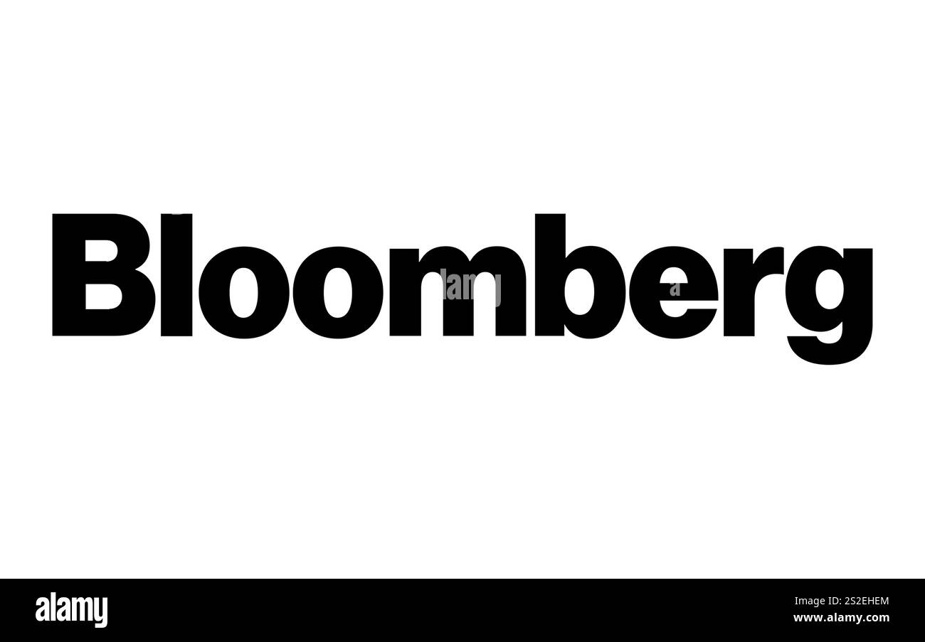 Logo Bloomberg Foto Stock