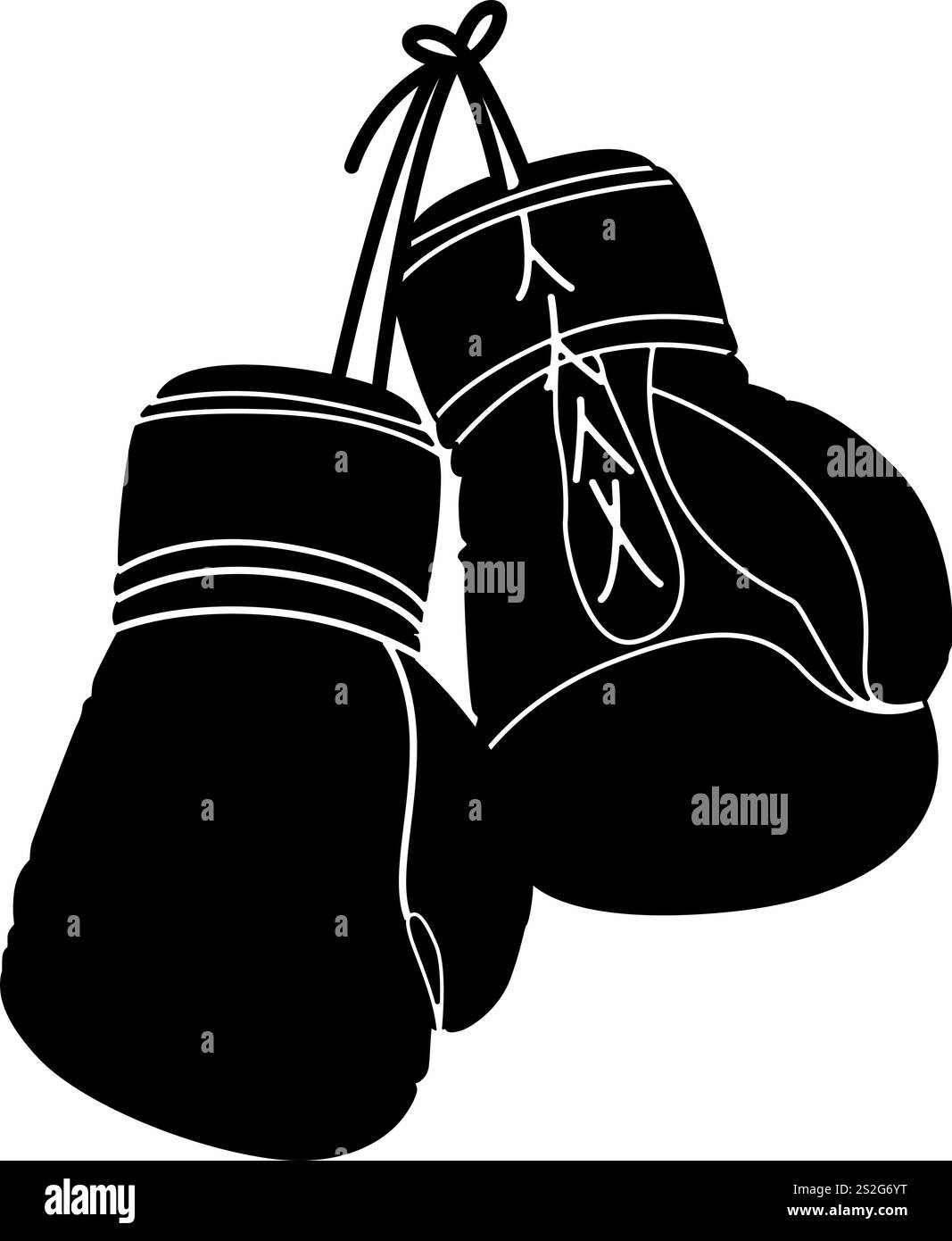 Guanti da boxe file vettoriale EPS digitale | grafica sportiva di alta qualità per progetti creativi, progetti sportivi e grafica personalizzata Illustrazione Vettoriale