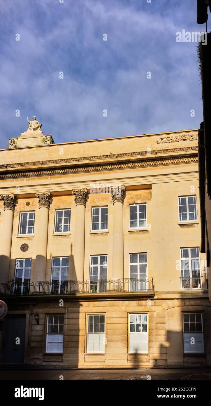 Ex hotel, ora appartamenti di lusso, St Mary's Street, Stamford, Rutland, Inghilterra. Foto Stock