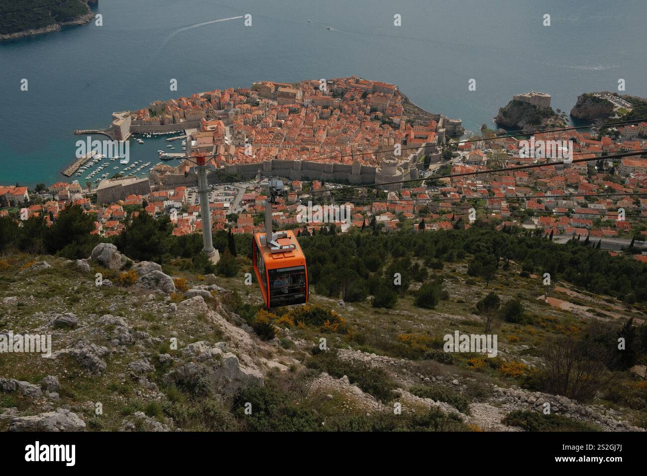 La vita di una città europea da uno straniero Foto Stock