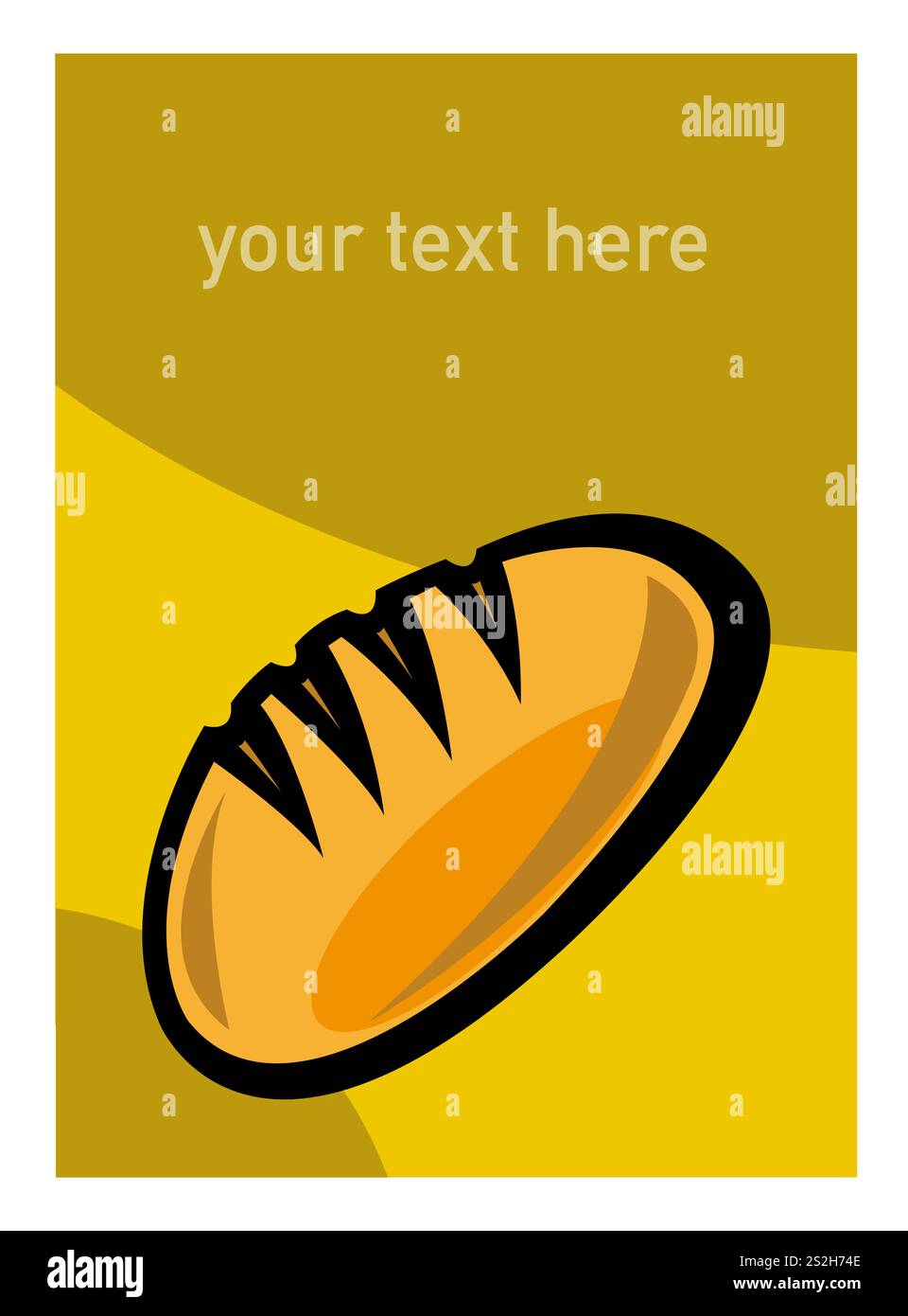 Poster promozionale per il prodotto del supermercato Illustrazione Vettoriale