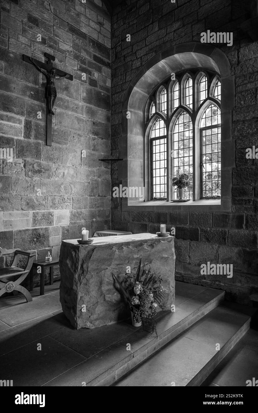 Il Santuario di nostra Signora del Monte Grace, Osmotherley, North Yorkshire Foto Stock