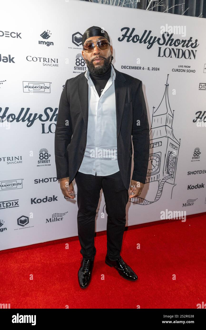 Gli ospiti partecipano all'HollyShorts London Film Festival and Awards con: Kule T Where: London, Regno Unito quando: 06 dic 2024 Credit: Phil Lewis/WENN Foto Stock