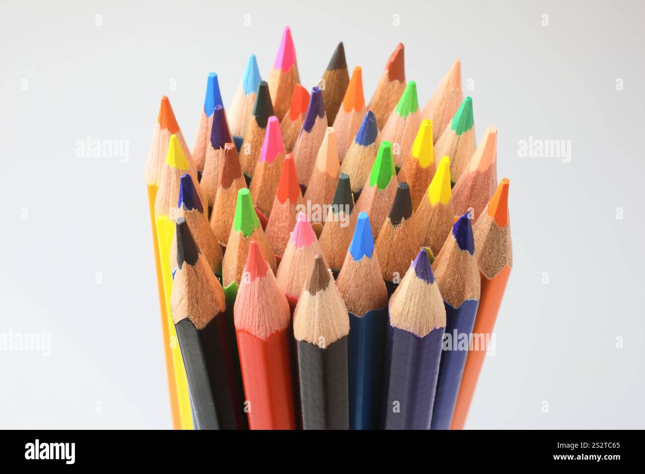 Matite colorate Foto Stock