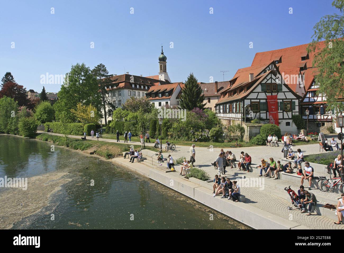 Rottenburg am Neckar, distretto di Tuebingen, Baden-Wuerttemberg, Germania, Europa Foto Stock