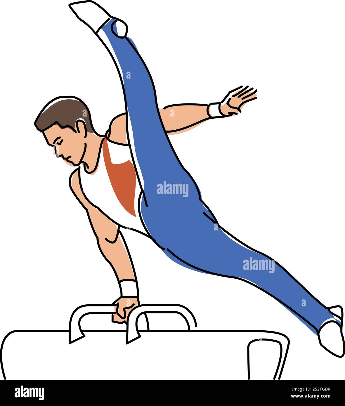 Ginnastica ANMA Foto Stock