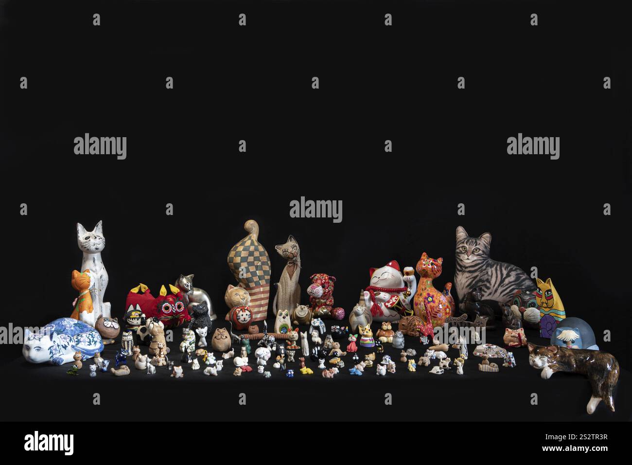 Collezionismo, gatto, hobby, natura morta, italia Foto Stock