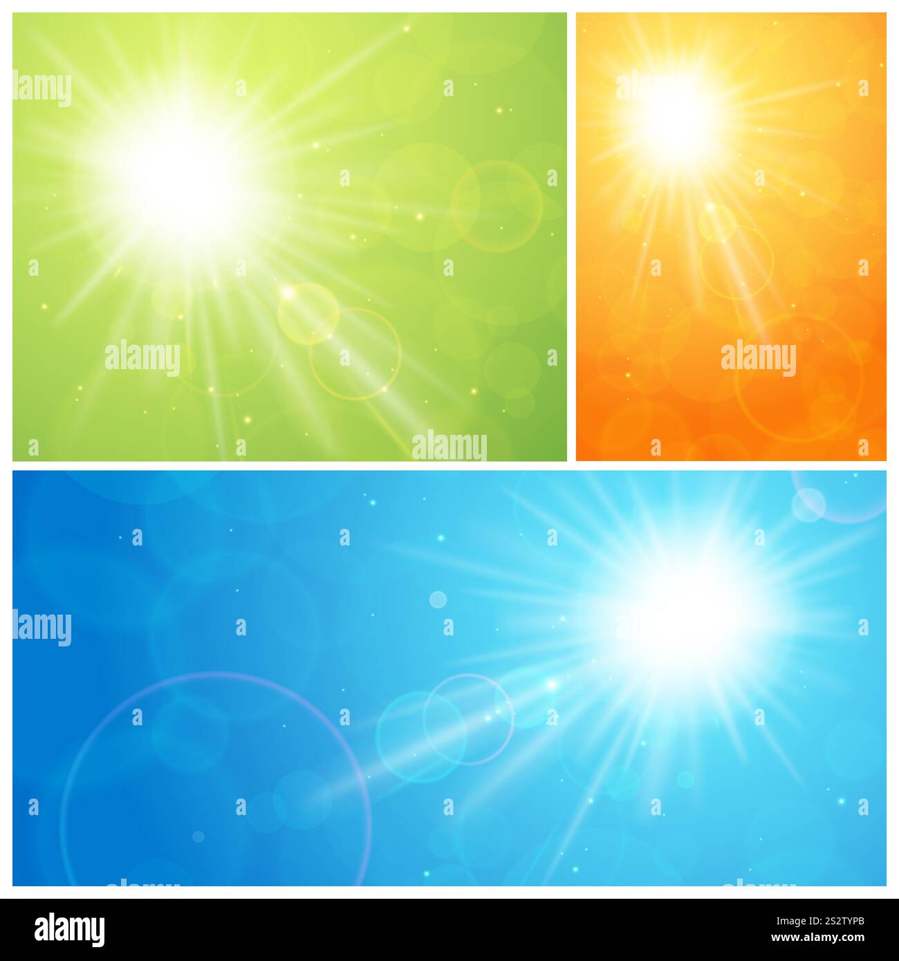 Luce del sole Foto Stock