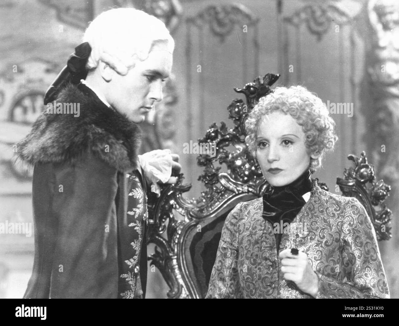 CATHERINE LA GRANDE, ALIAS L'IMPERATRICE SCARLETTA MARLENE DIETRICH data: 1934 Foto Stock