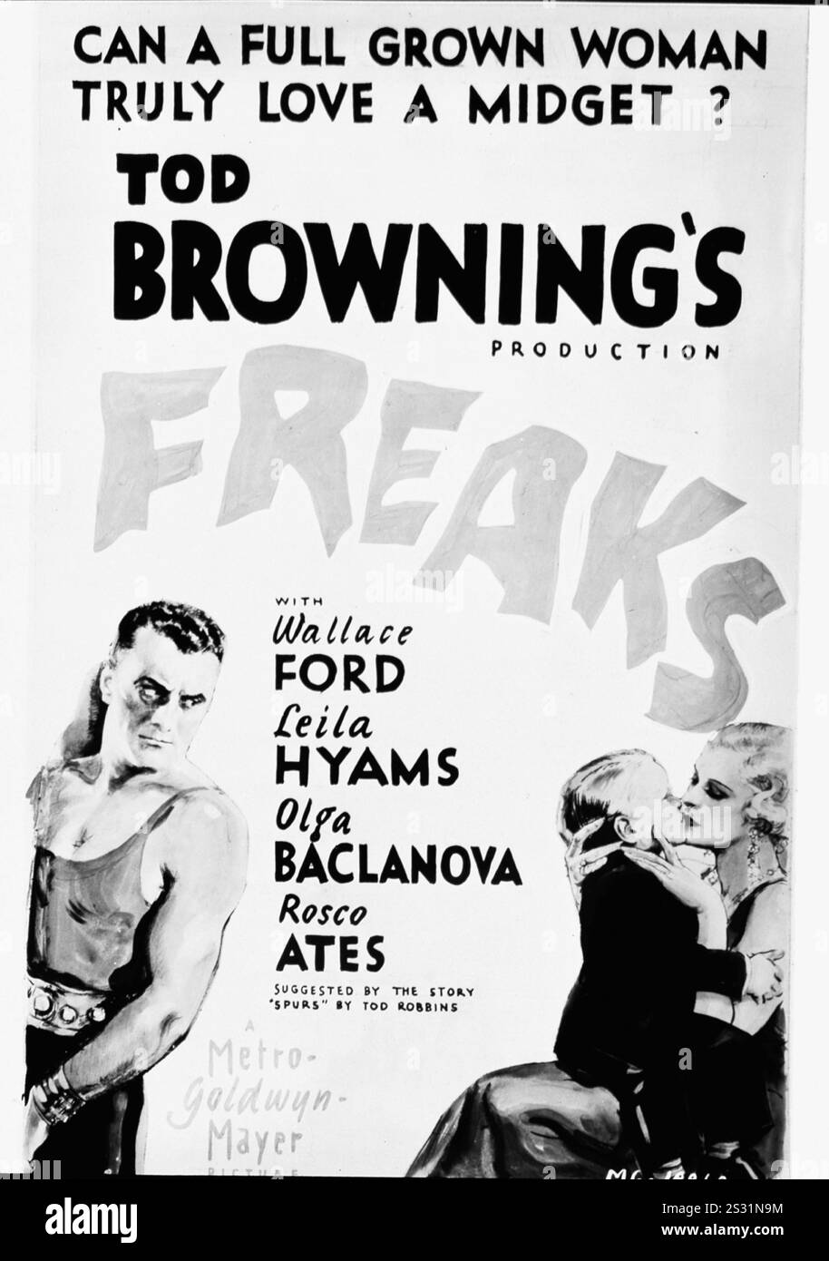 FREAKS data: 1932 Foto Stock