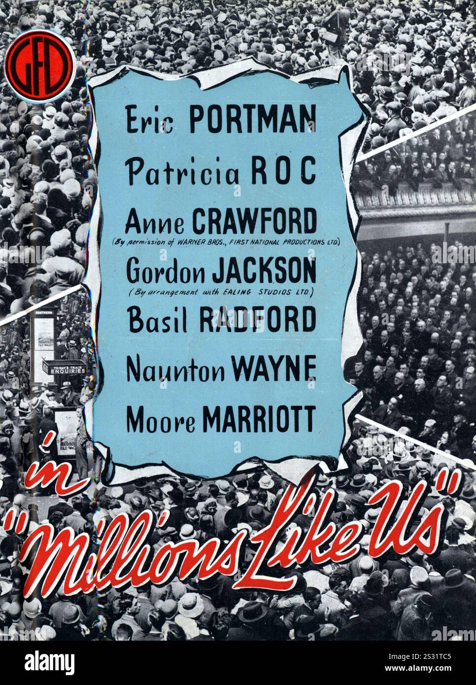 MILIONI COME NOI data: 1943 Foto Stock