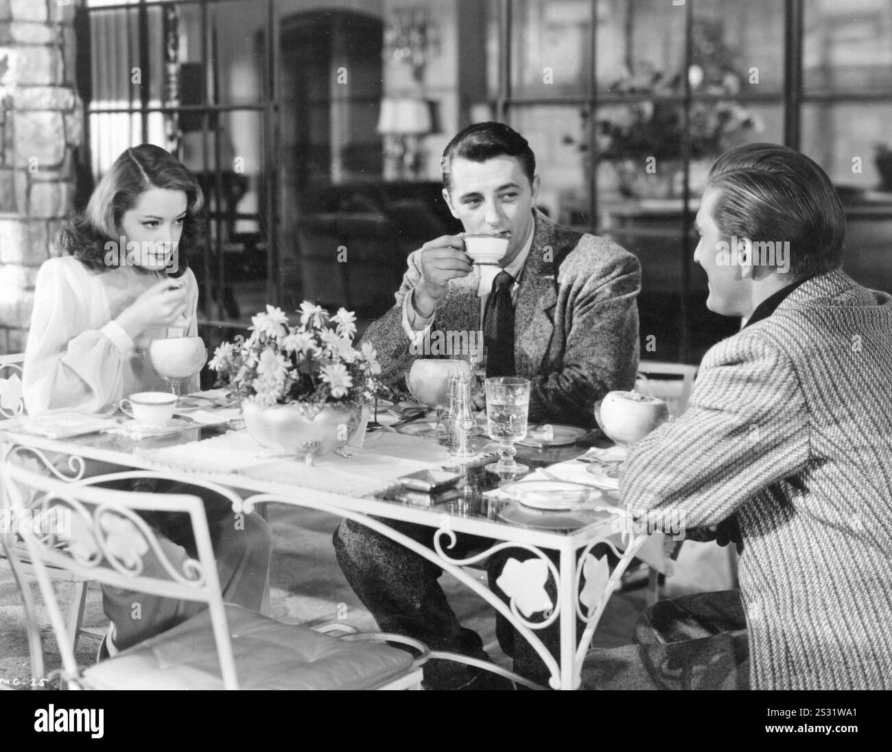FUORI DAL PASSATO JANE GREER, KIRK DOUGLAS, ROBERT MITCHUM data: 1947 Foto Stock