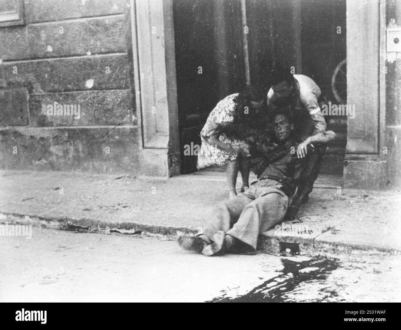 PAISA REGIA DI ROBERTO ROSSELLINI FOTO DALL'ARCHIVIO RONALD GRANT PAISA REGIA DI ROBERTO ROSSELLINI data: 1946 Foto Stock