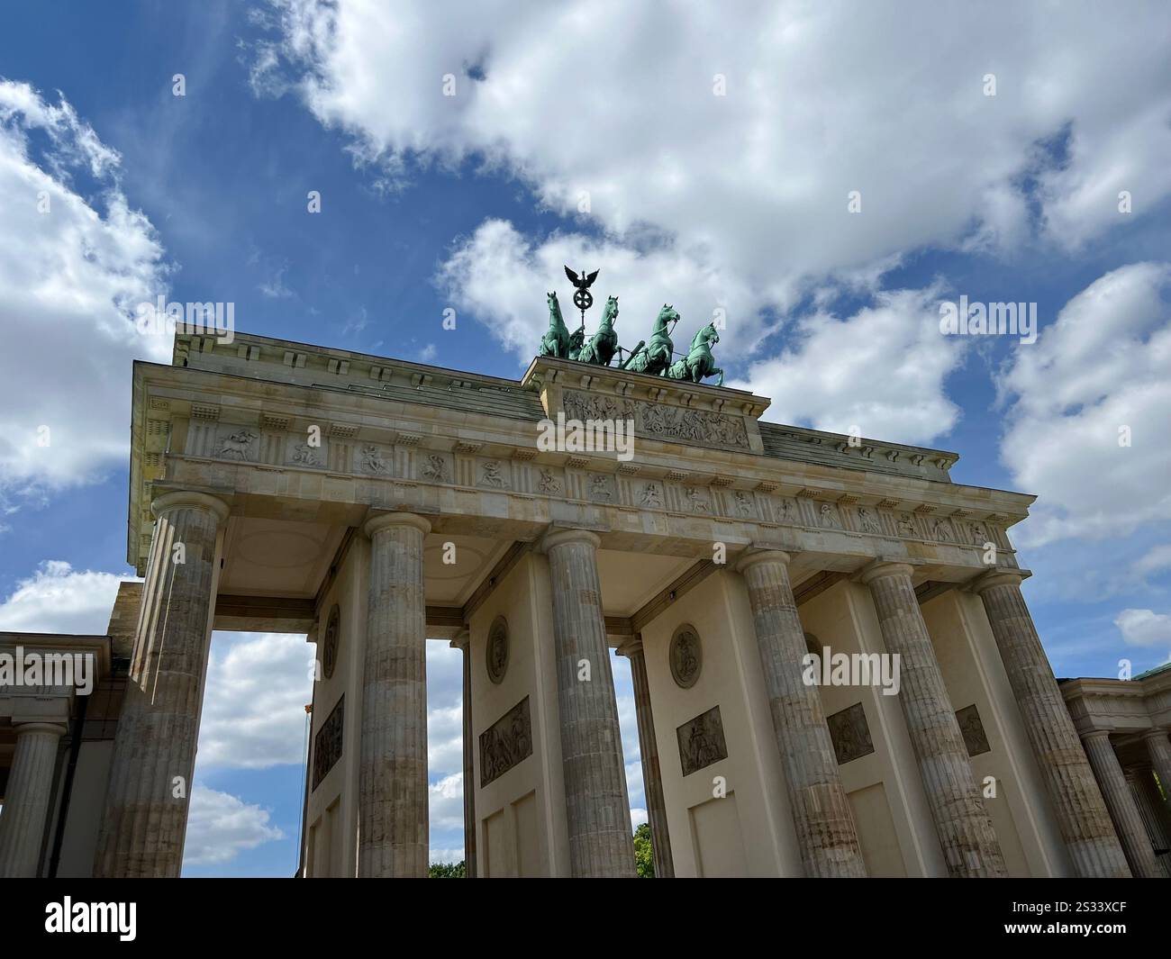 Brandenburger Tor Foto Stock
