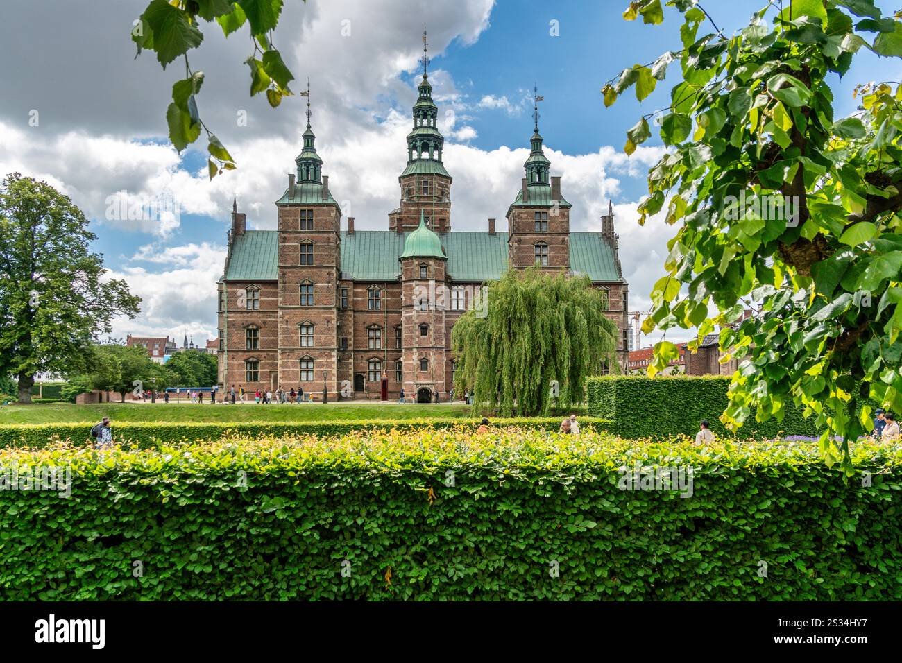 Castello di Rosenberg, Copenaghen, Danimarca, Europa, Foto Stock
