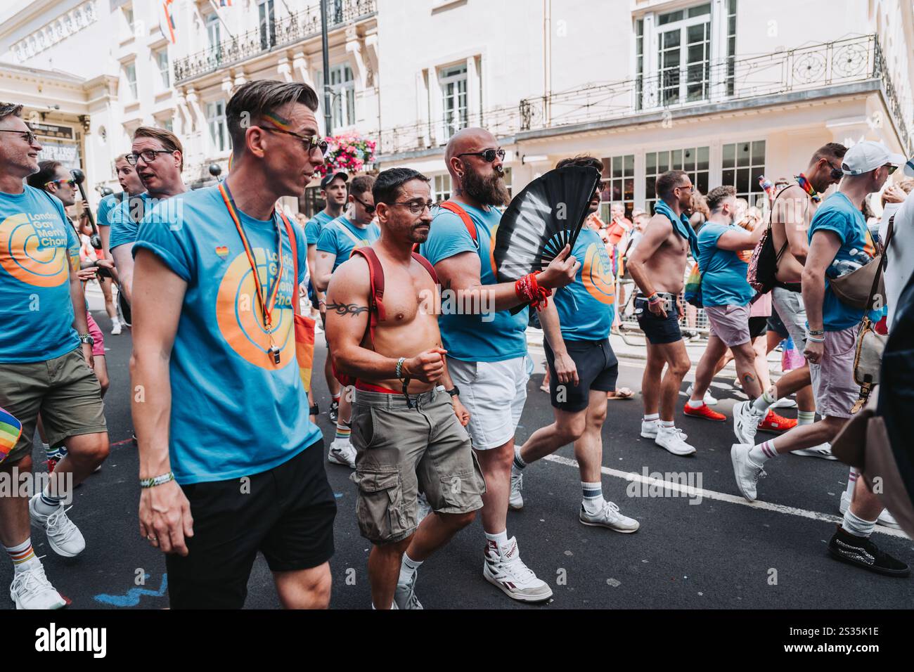Fotografia di eventi dal Pride of London 2024 Foto Stock