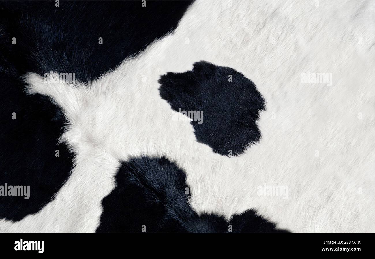 Pelle di mucca ruvida o sfondo. Consistenza della pelle di mucca Foto Stock
