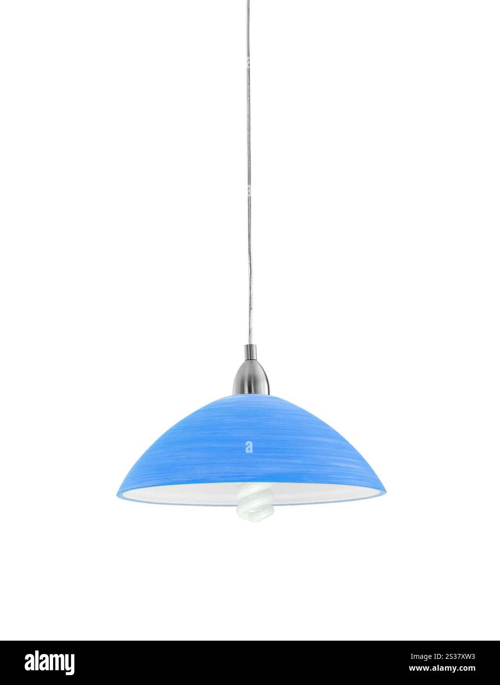 piantana alta isolata su bianco. piantana alta Foto Stock