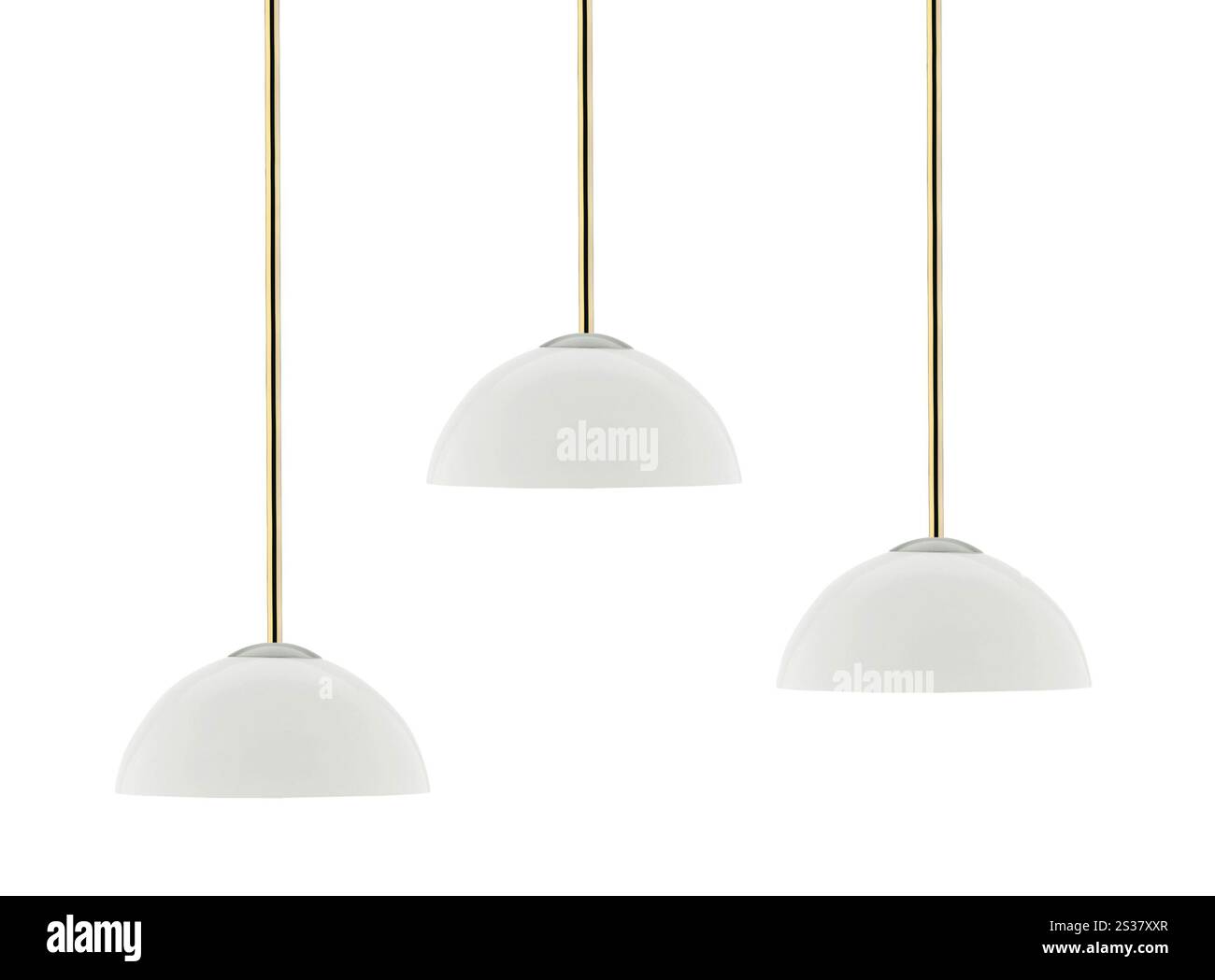 lampade da pavimento alte isolate su sfondo bianco. lampade da pavimento alte isolate su bianco Foto Stock