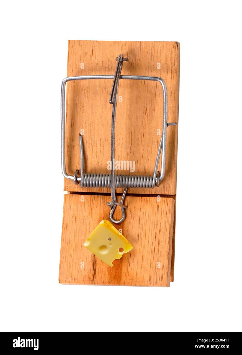 mousetrap isolato su sfondo bianco. mousetrap isolato su bianco Foto Stock
