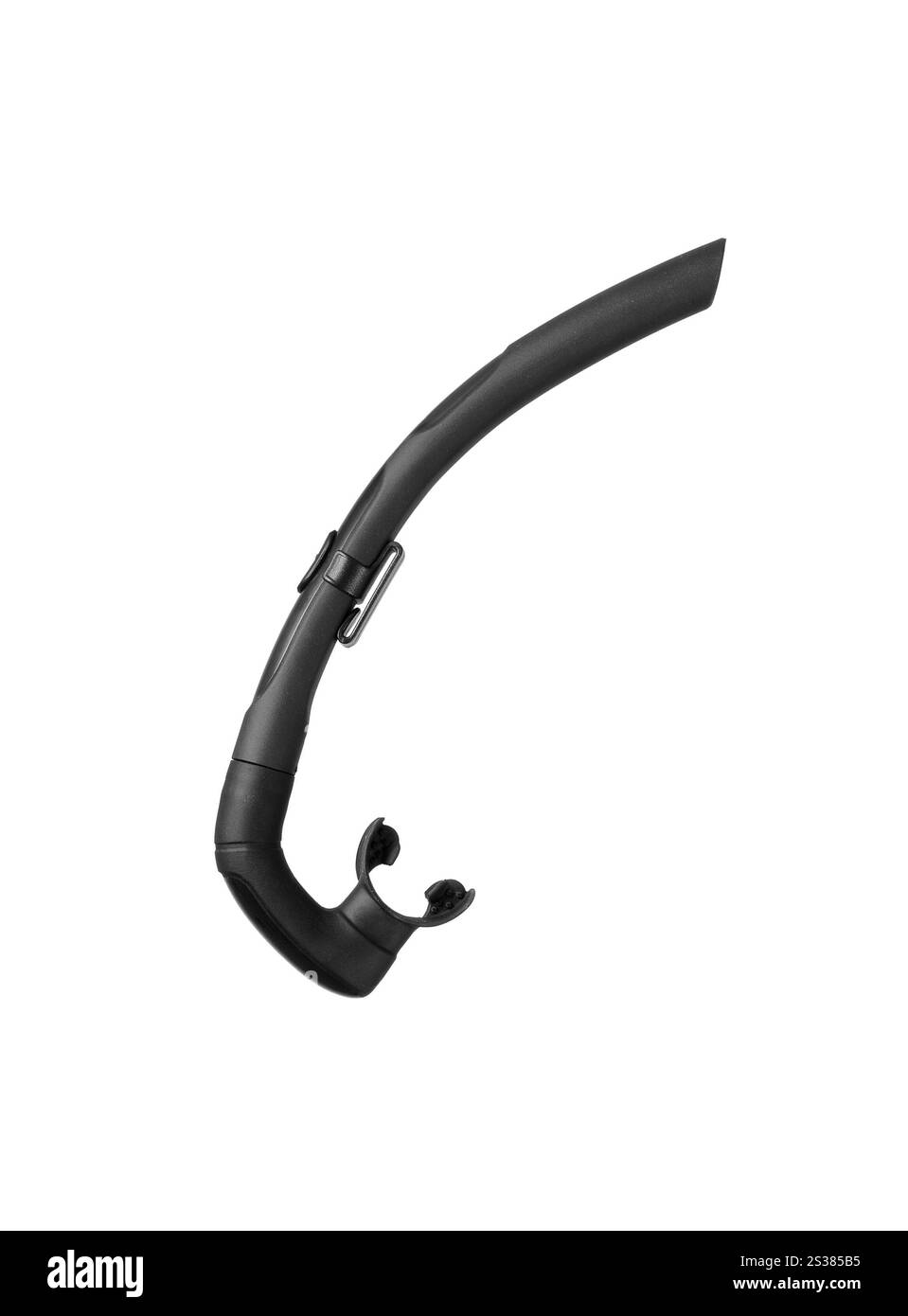 Tubo per immersioni isolato su sfondo bianco. Tubo per immersioni isolato Foto Stock