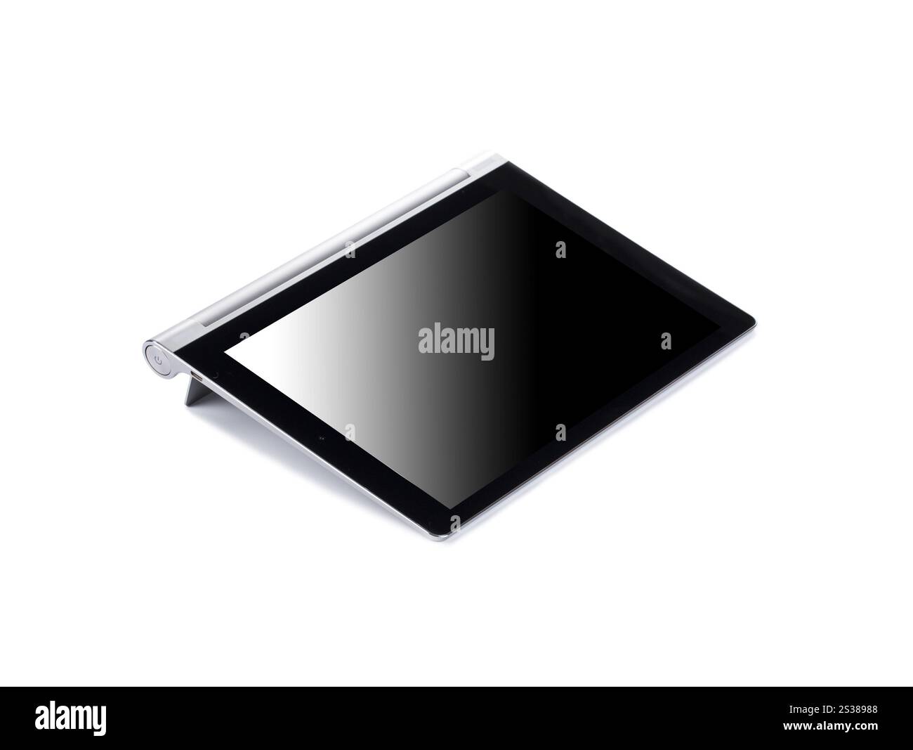 Tablet PC isolato su sfondo bianco. Tablet PC isolato su bianco Foto Stock