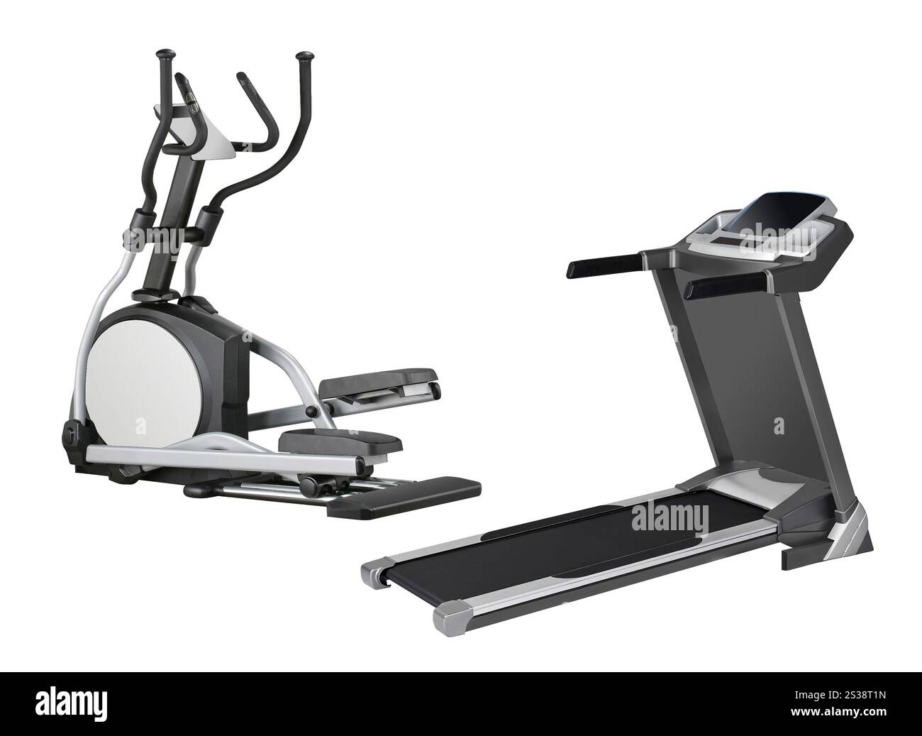 Bicicletta sportiva e tapis roulant per fitness Studio Foto Stock