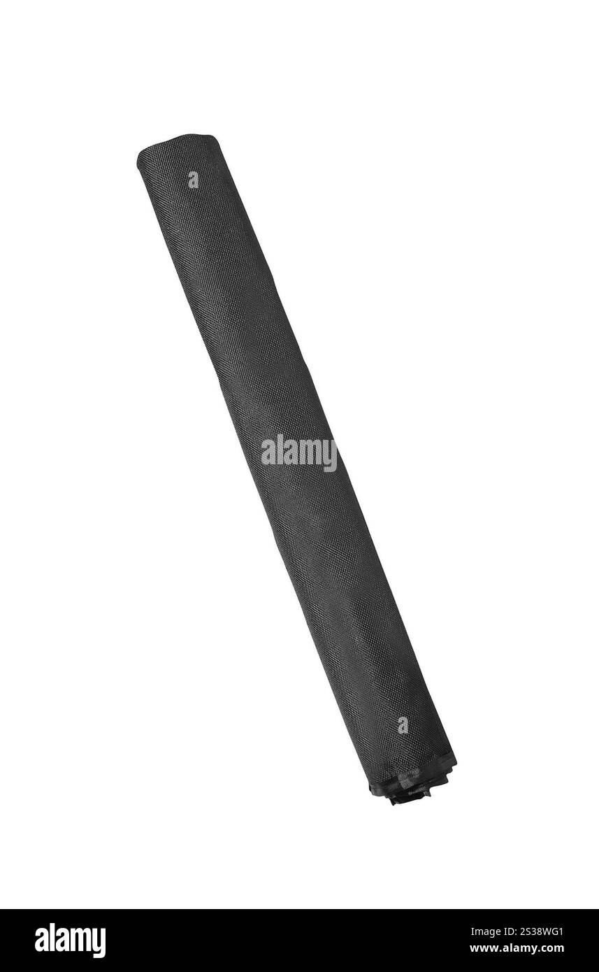 Custodia per ombrello isolata su sfondo bianco. Custodia ad ombrello isolata Foto Stock