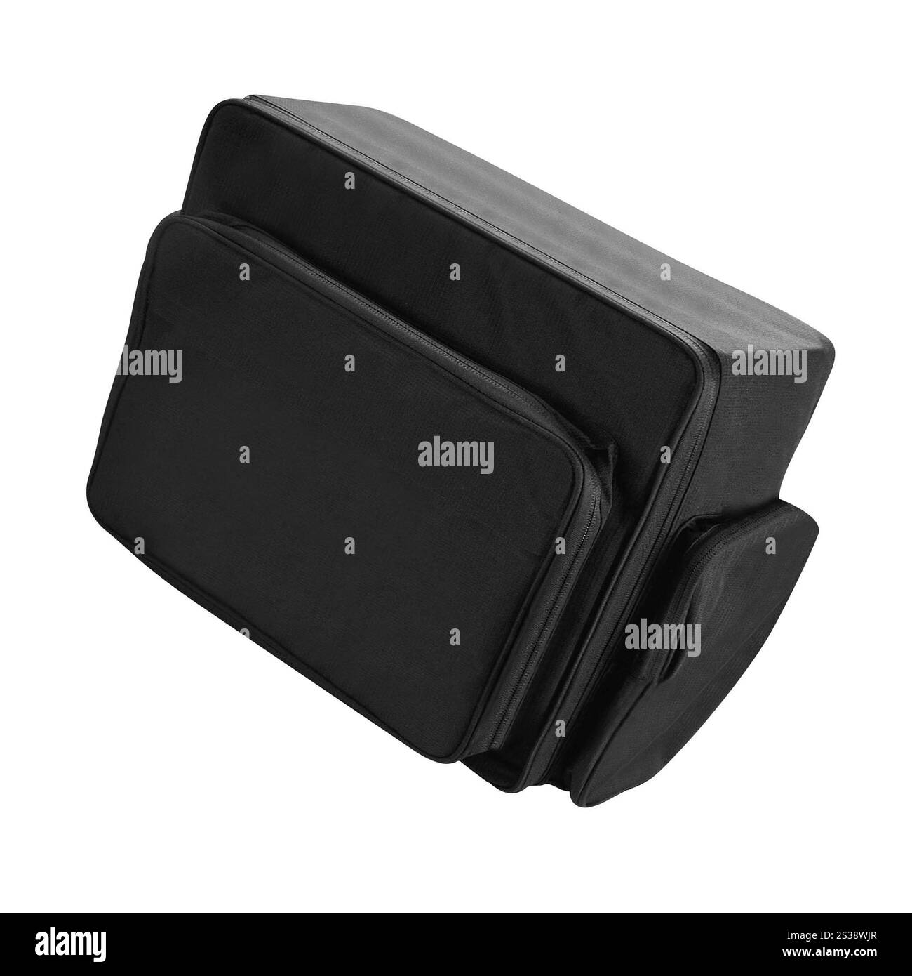 custodia per fotocamera isolata su sfondo bianco. custodia per fotocamera isolata Foto Stock