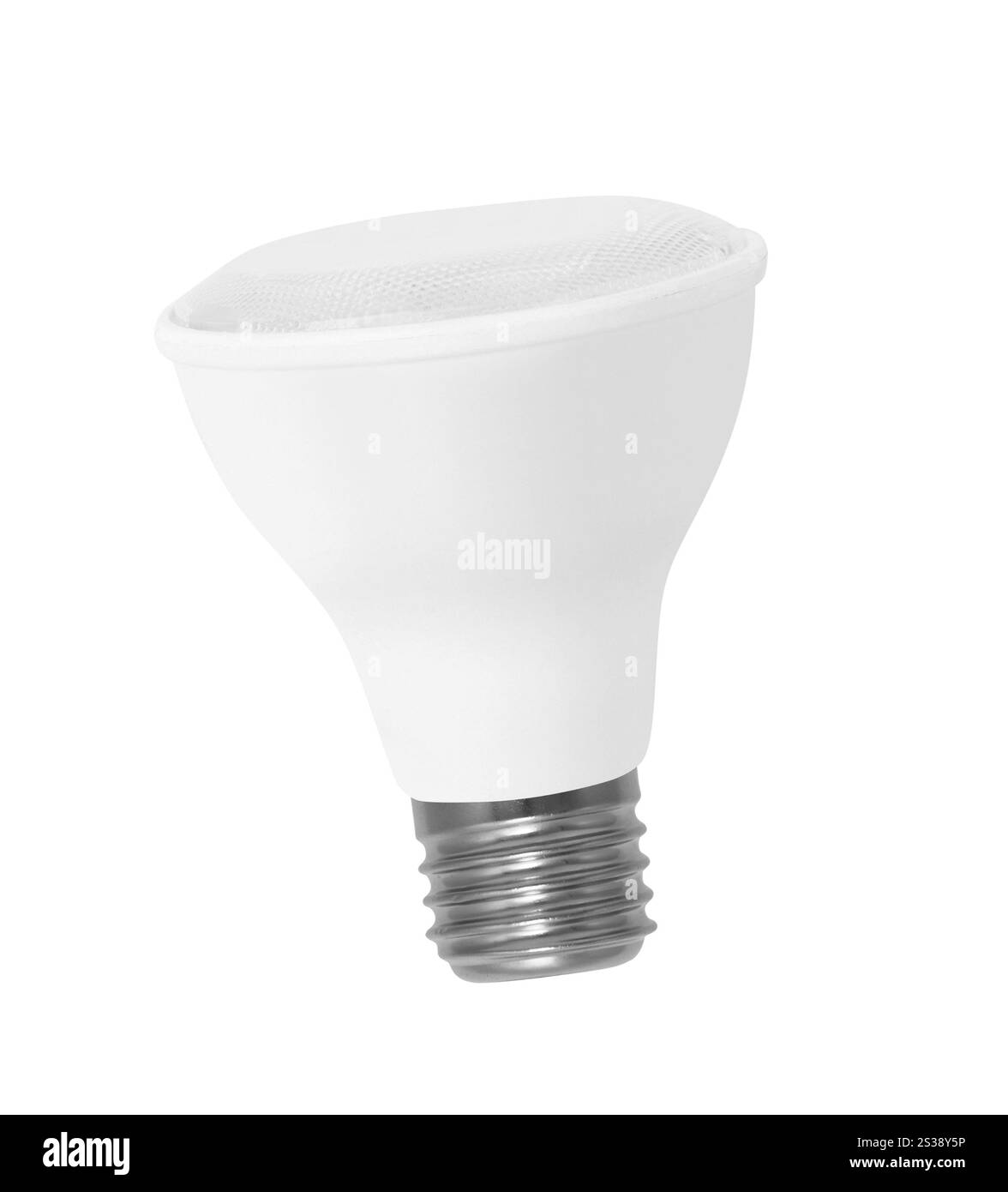 Lampadina isolata su sfondo bianco. Lampadina isolata Foto Stock