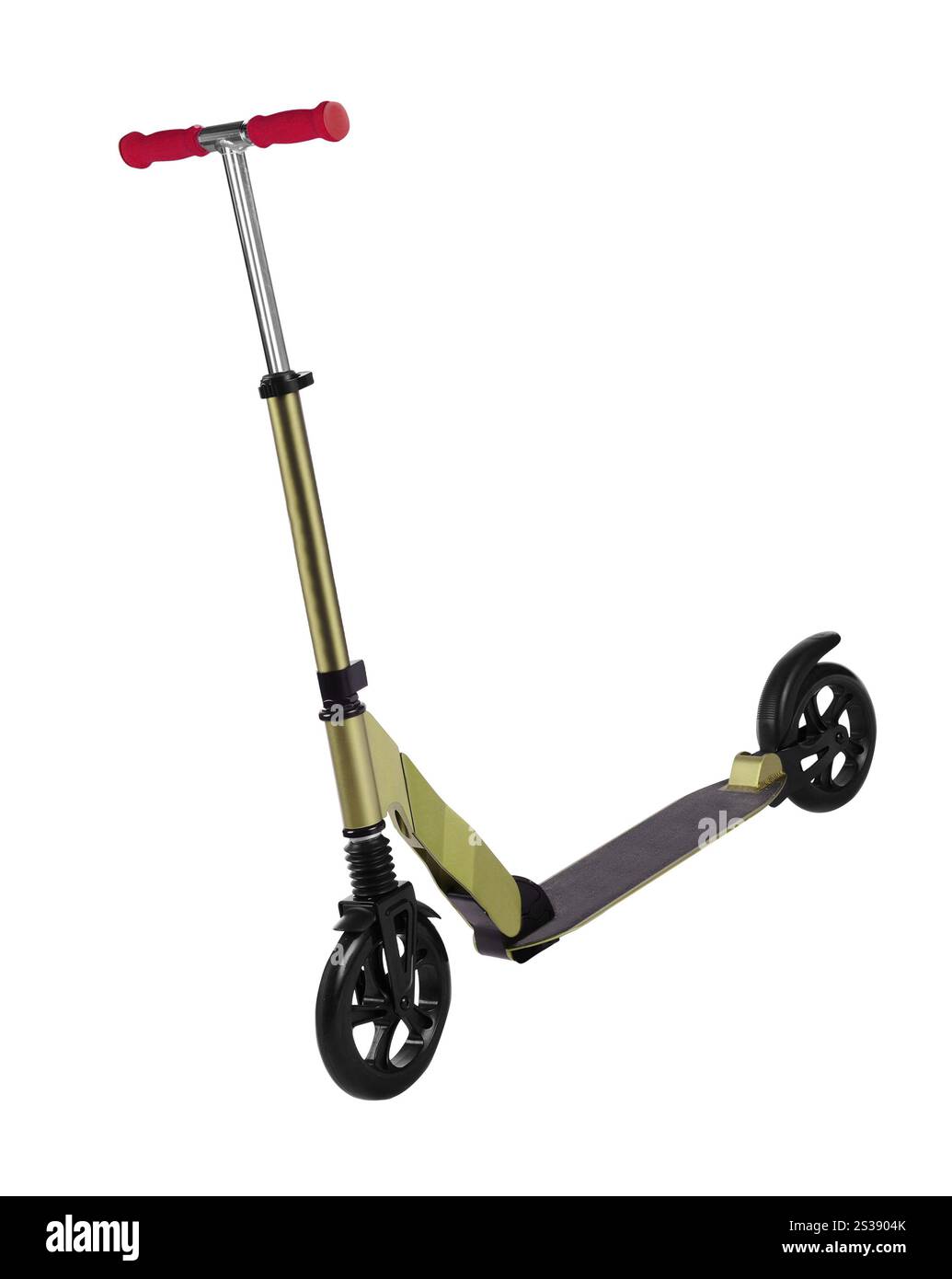 Calci Scooter. Isolato Foto Stock