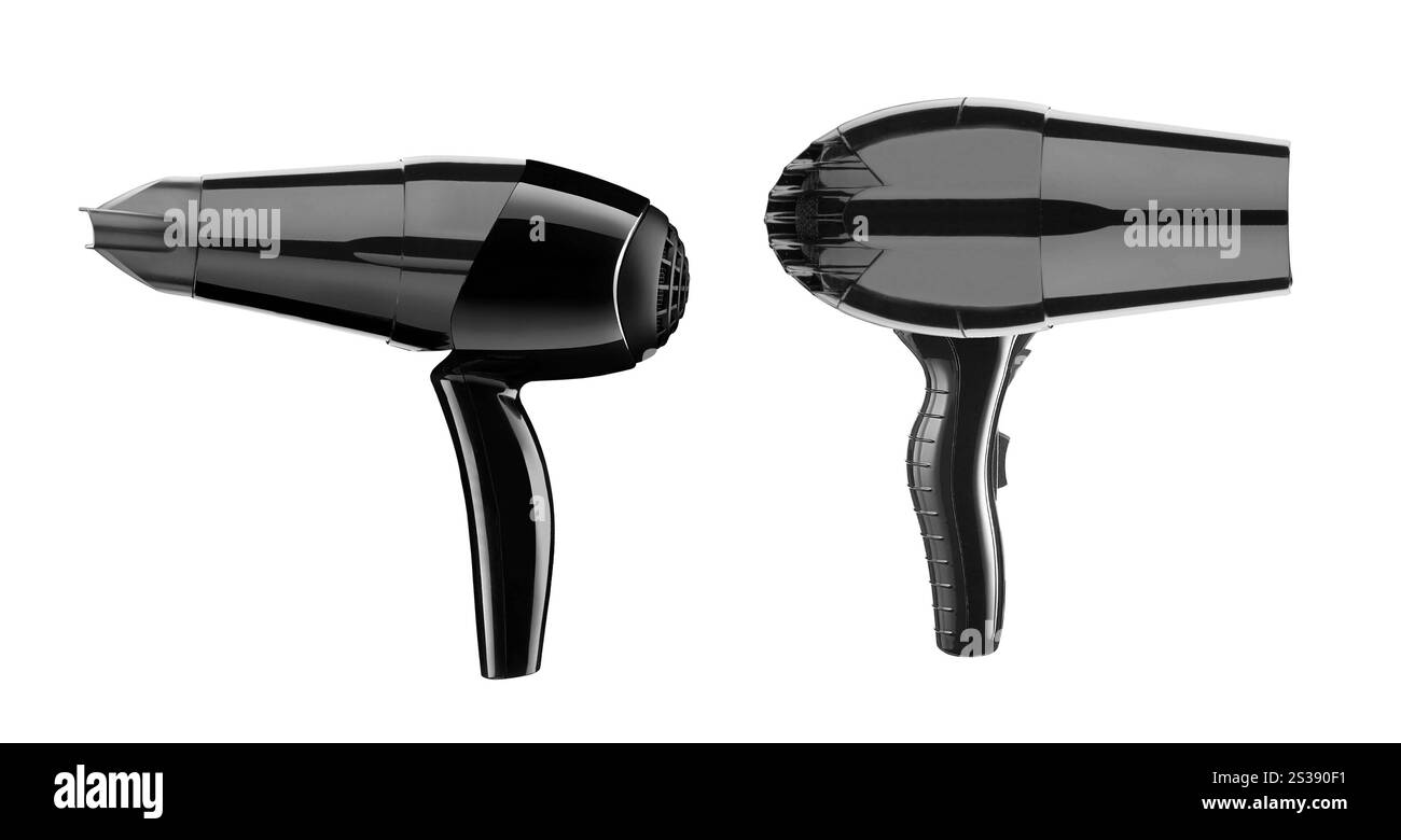 Asciugacapelli isolato Foto Stock