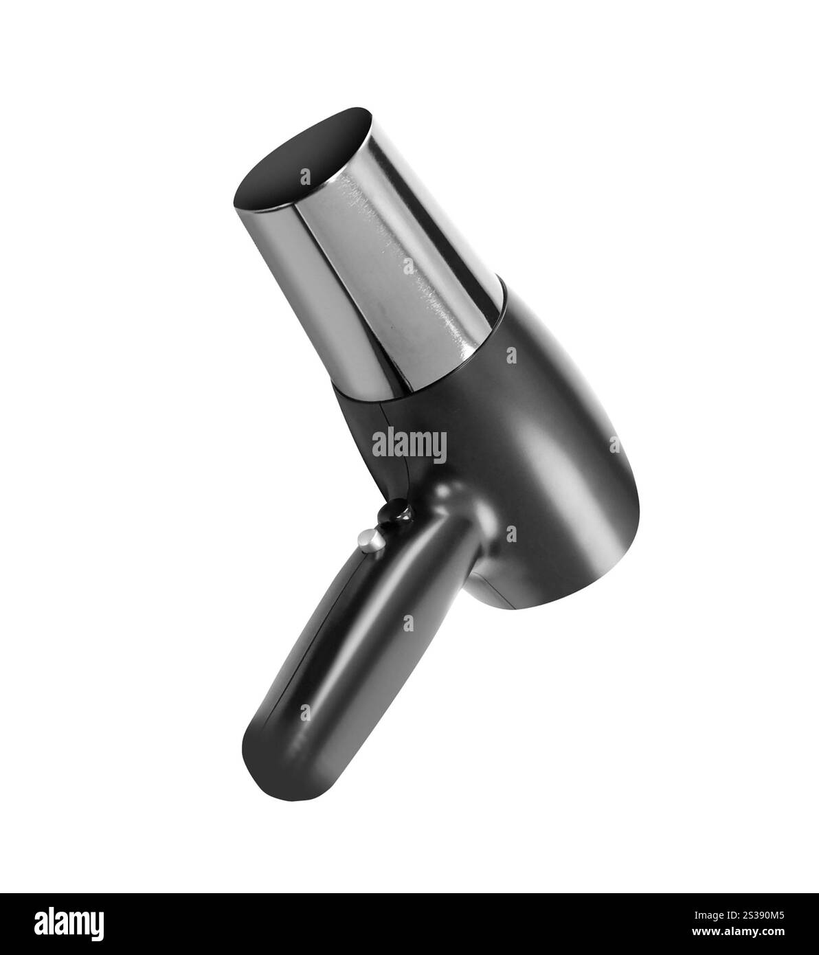 Asciugacapelli isolato su bianco Foto Stock