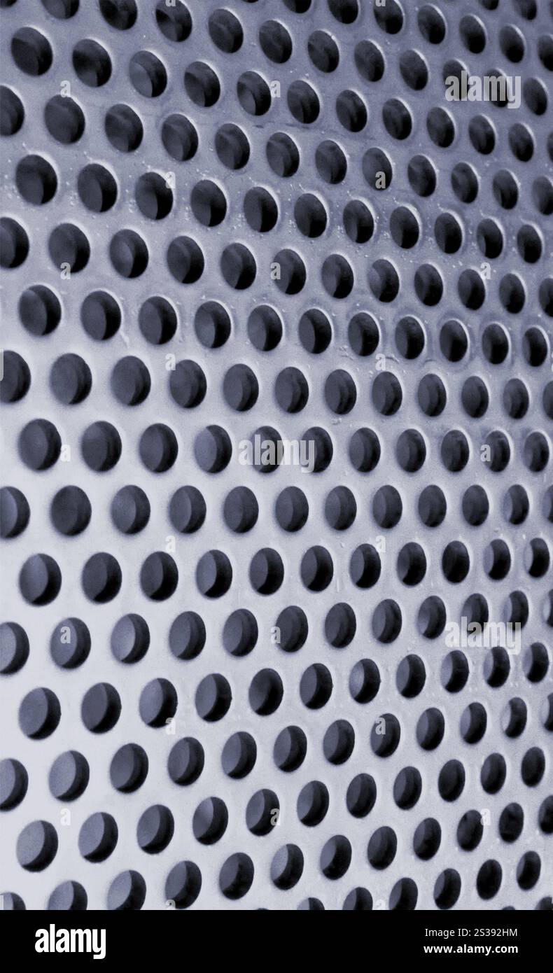 Trama di fondo metallico o trama Foto Stock
