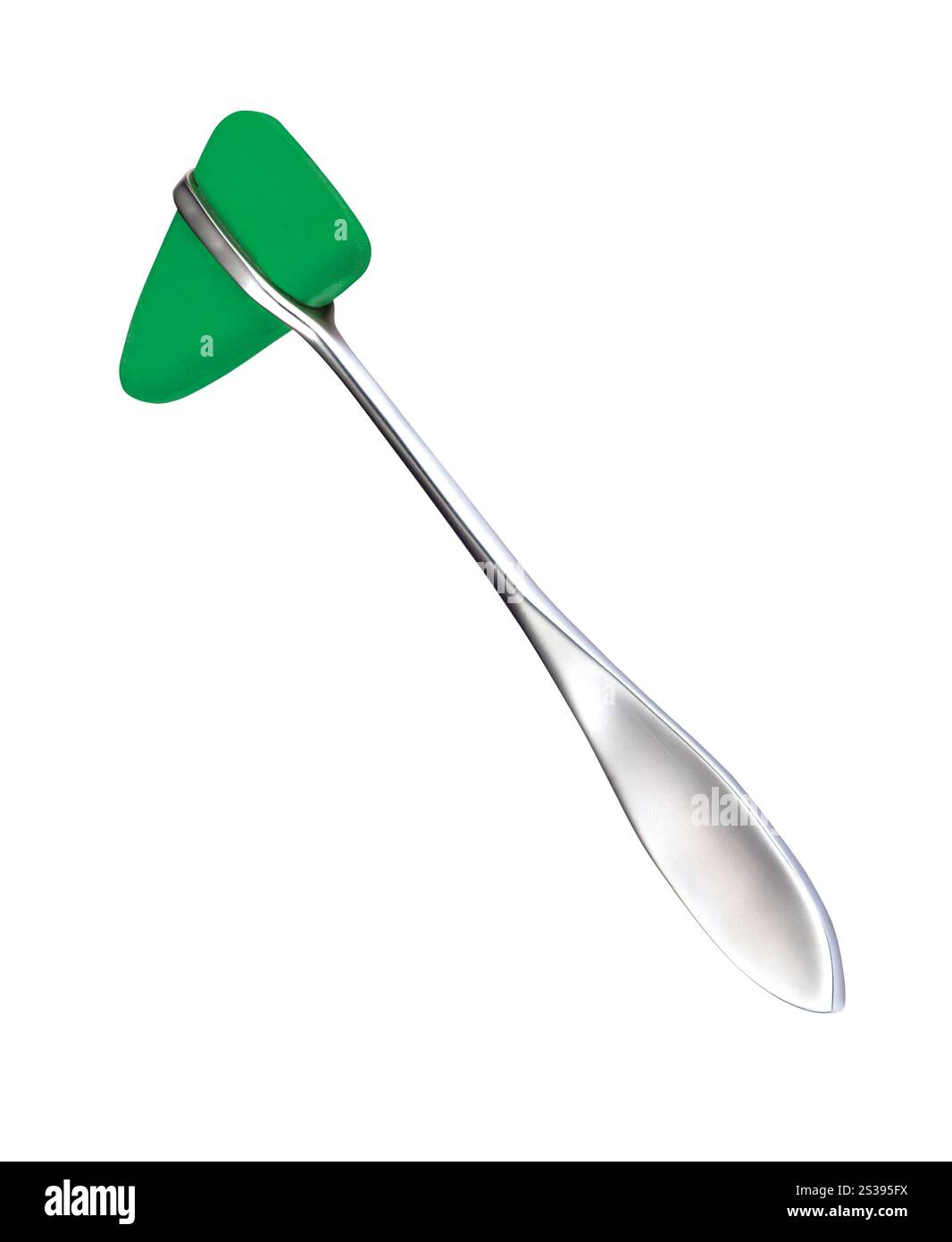 Martello reflex isolato su sfondo bianco Foto Stock