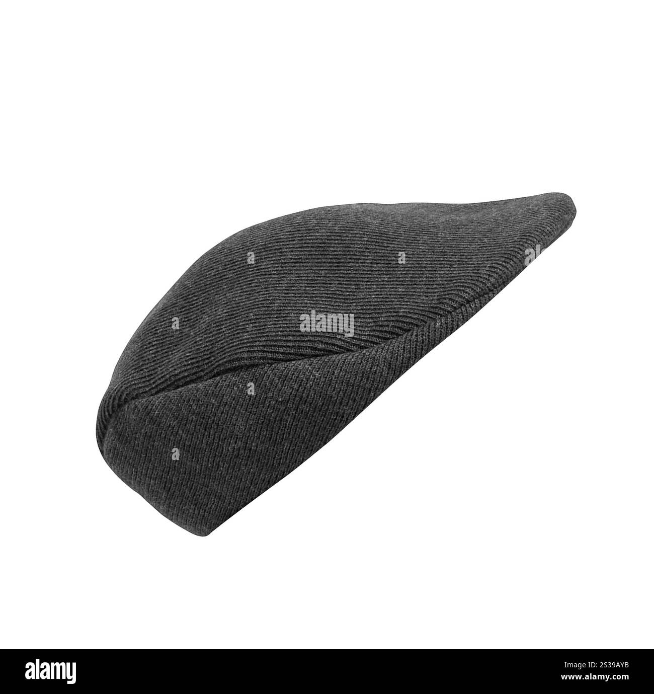 tappo per gentiluomini isolato su sfondo bianco. cappellino da gentiluomini Foto Stock