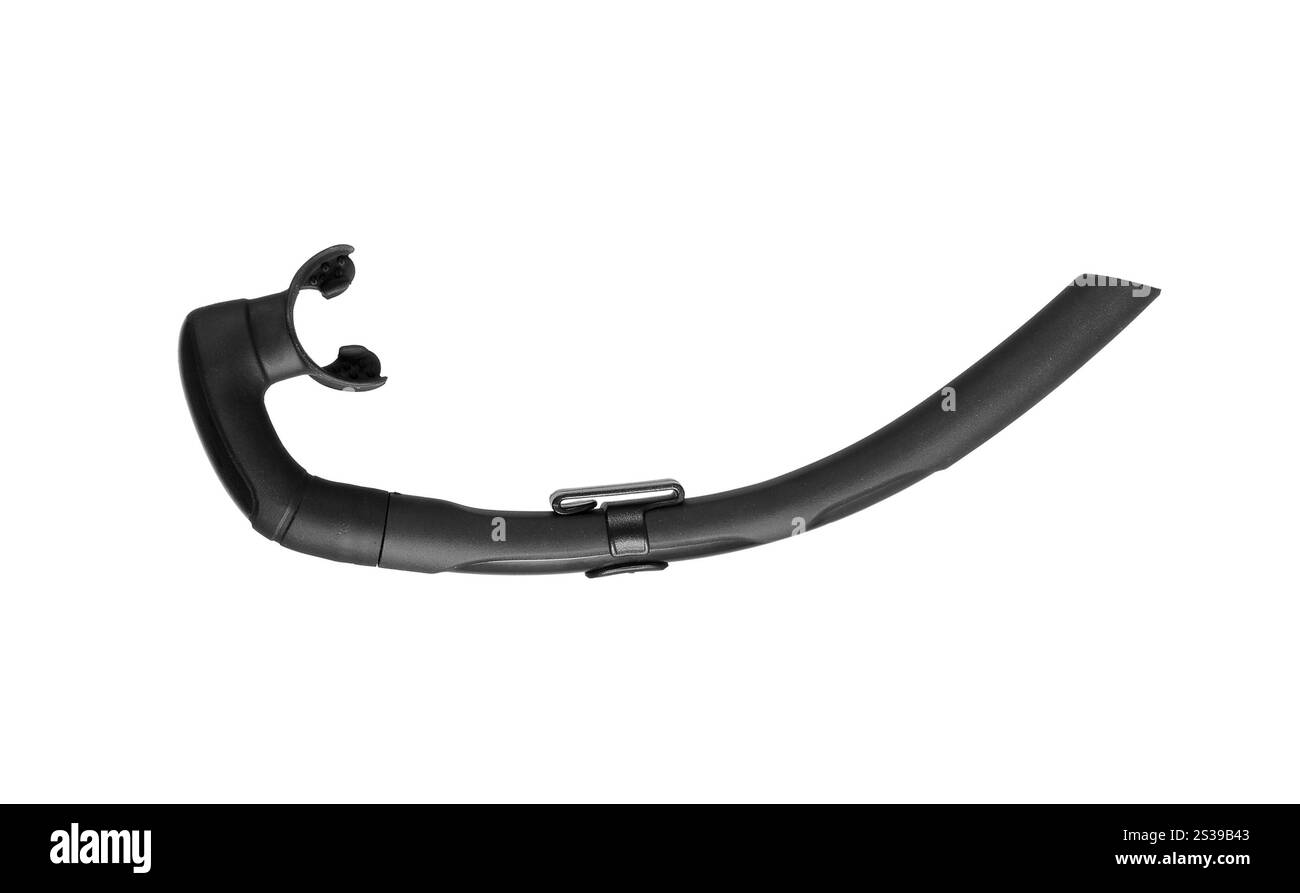 Tubo per immersioni isolato su sfondo bianco. Tubo per immersioni isolato Foto Stock