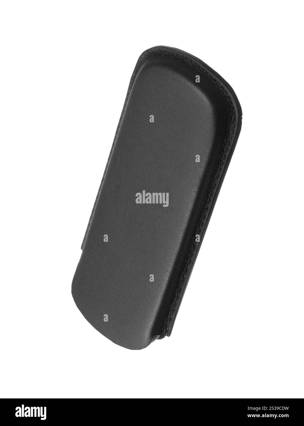 Custodia per telefono cellulare isolata su bianco Foto Stock