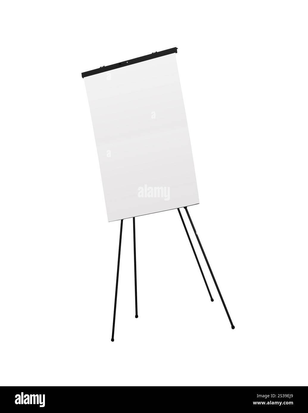 cornice isolata su sfondo bianco. cornice immagine Foto Stock