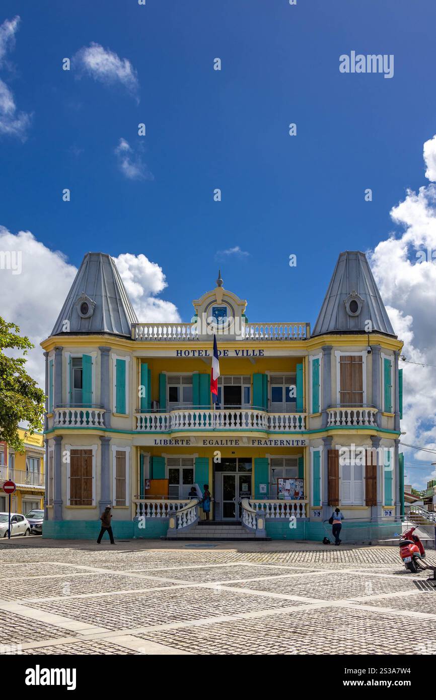 GUADALUPA, GRANDE-TERRE, LE MOULE, MUNICIPIO Foto Stock