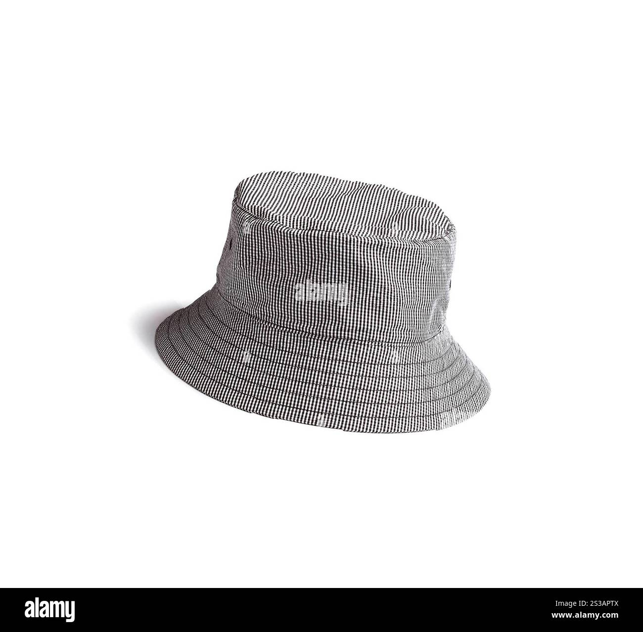 Cappello Panama isolato su sfondo bianco. Cappello Panama isolato Foto Stock