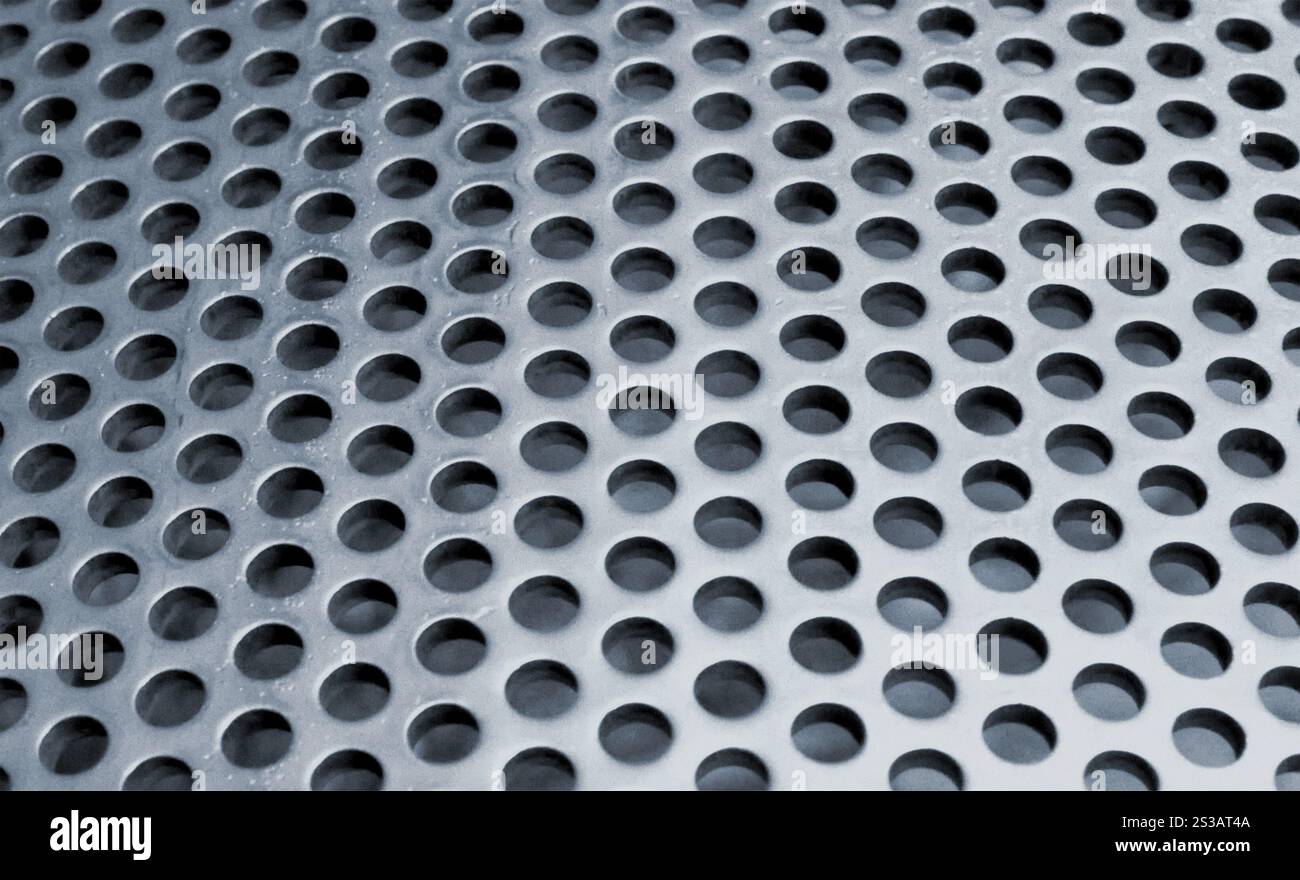 Trama di fondo metallico o trama Foto Stock