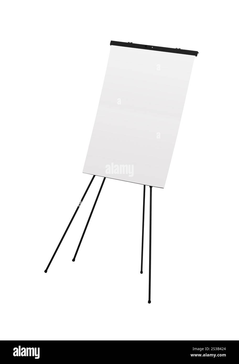 cornice isolata su sfondo bianco. cornice immagine Foto Stock